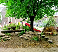 groen schoolplein