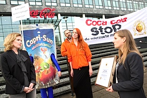 Coca Cola krijgt Gouden Windei