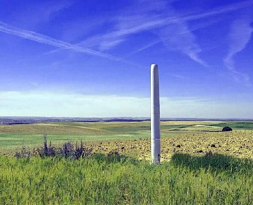 vortex windmolen zonder wieken