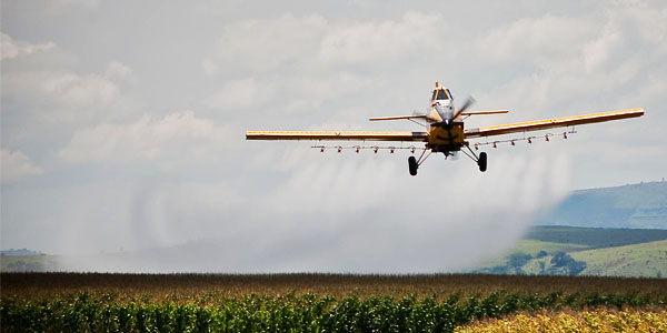 pesticiden sproeien glyfosaat