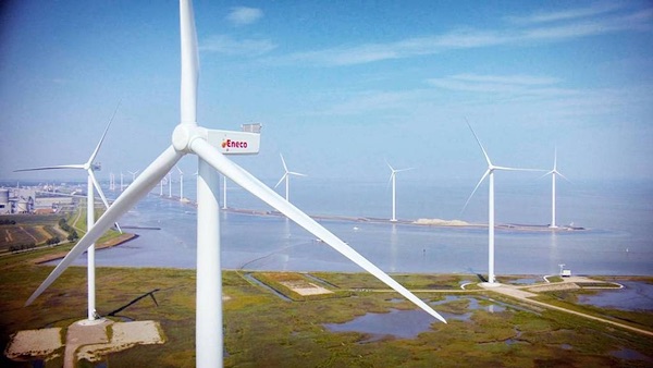 windenergie windpark eneco windmolens 