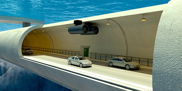 drijvende onderwatertunnel