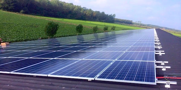 zonnepanelen vrijopnaam zonnestroom