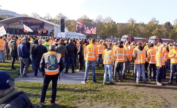 protest op het malieveld