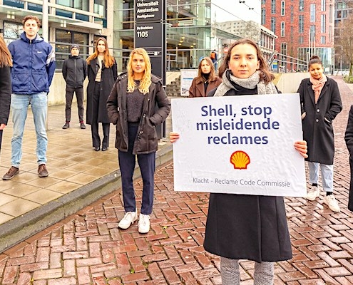 misleidende reclame shell