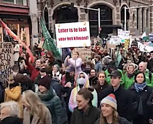 klimaatmars amsterdam