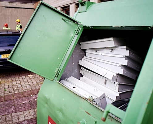 inzameling voor hergebruik