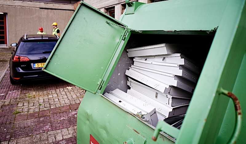 inzameling voor hergebruik