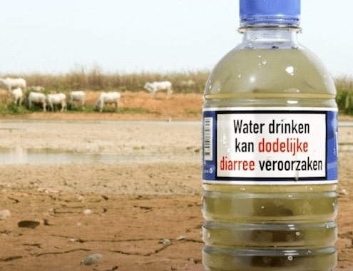 petitie schoon drinkwater tekenen
