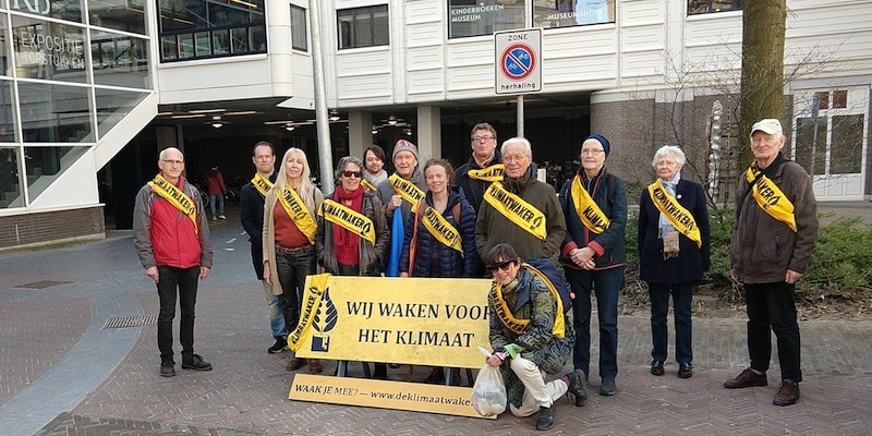 klimaatwake in Den Haag