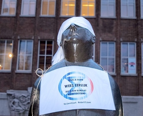 wetenschappers geblinddoekt