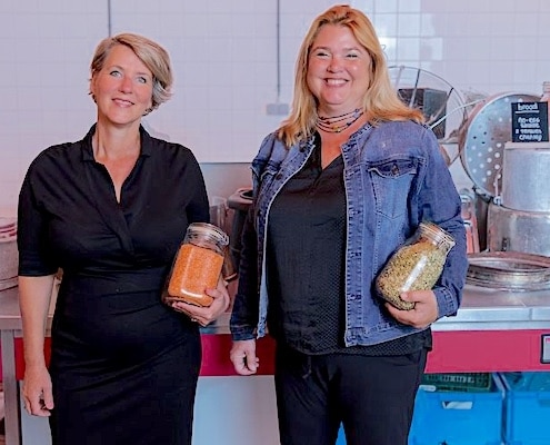 Esther en Mirjam van de Groene Afslag