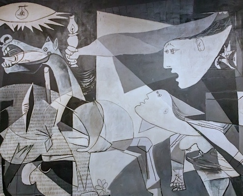 picasso guernica detail