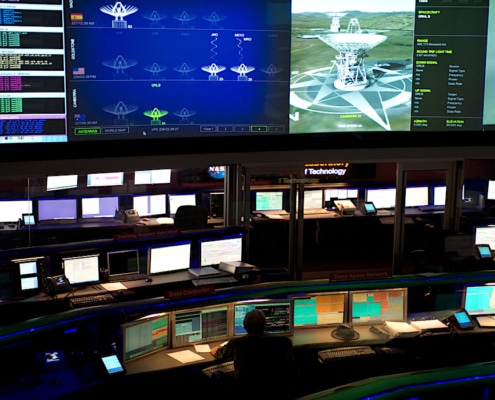 Nasa mars mission control center