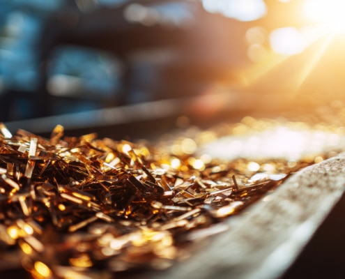 goud winnen uit recycling van elektronica
