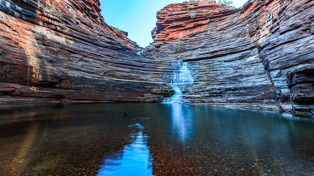 rotsformatie in pilbara australie