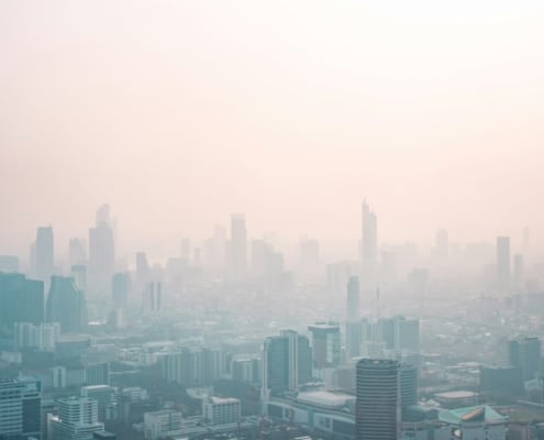 smog door fijnstof uit diesel