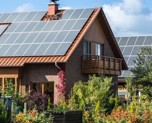 stroomvan zonnepanelen zelf gebruiken
