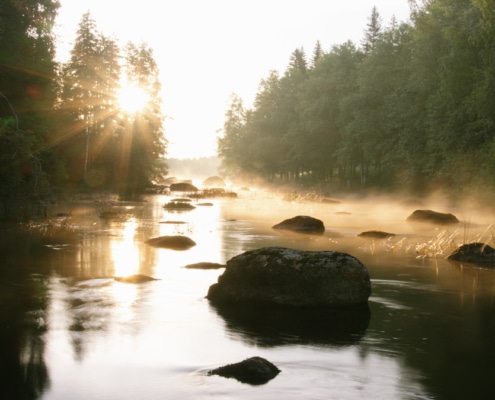 warmer water houdt minder zuurstof vast
