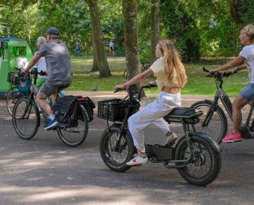 fietsen op een ebike