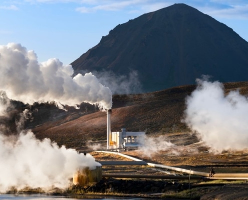 geothermische centrale in Ijsland