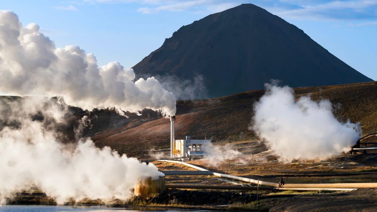 geothermische centrale in Ijsland