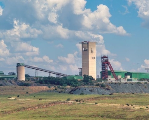goudmijn in Zuid-Africa