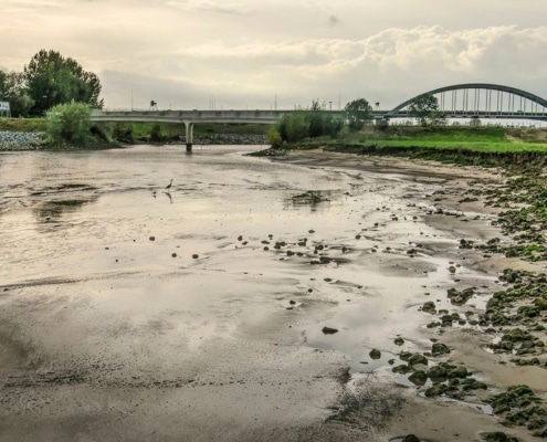 Laag water bij Vianen
