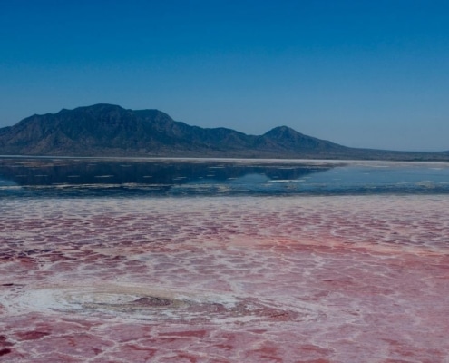 Lake Natron in Kenia