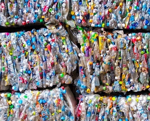 plastic gereed voor recycling