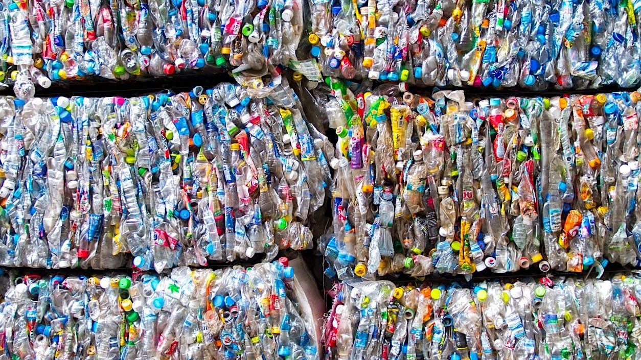 plastic gereed voor recycling