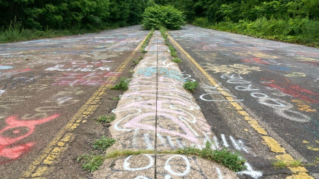 De weg naar Centralia