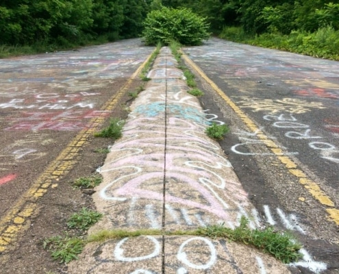 De weg naar Centralia