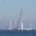 Bouw van een windpark op zee