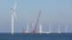 Bouw van een windpark op zee