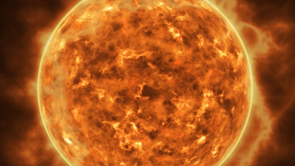 oppervlak van de zon