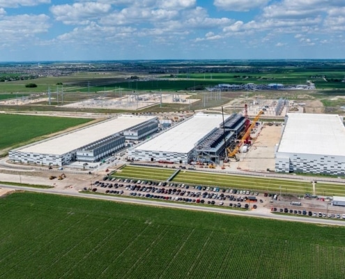 een nieuw mega datacenter