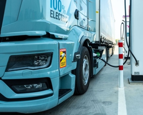 elektrische vrachtwagen