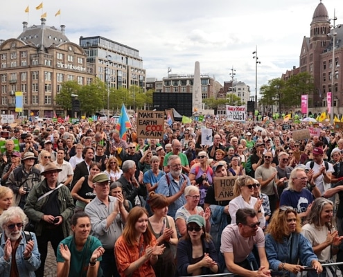 Klimaatmars in Amsterdam 2026