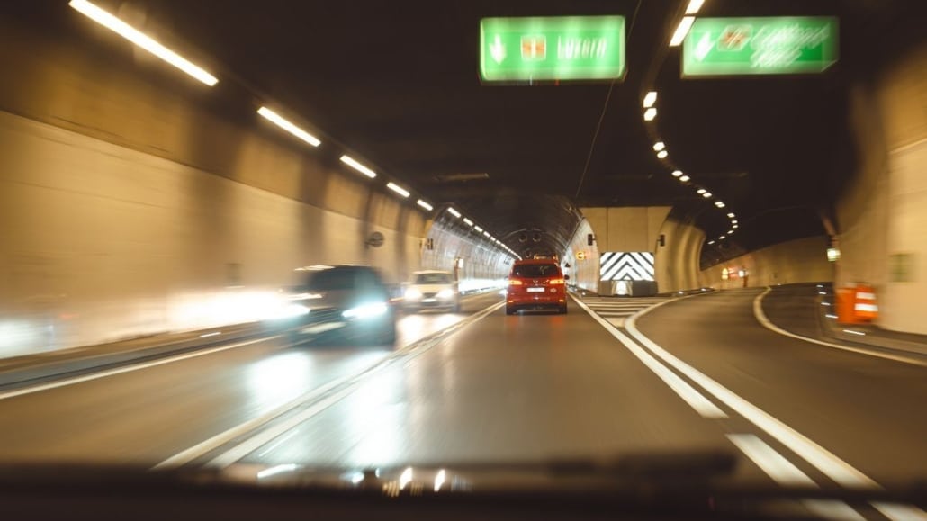 tunnel in Zwitserland
