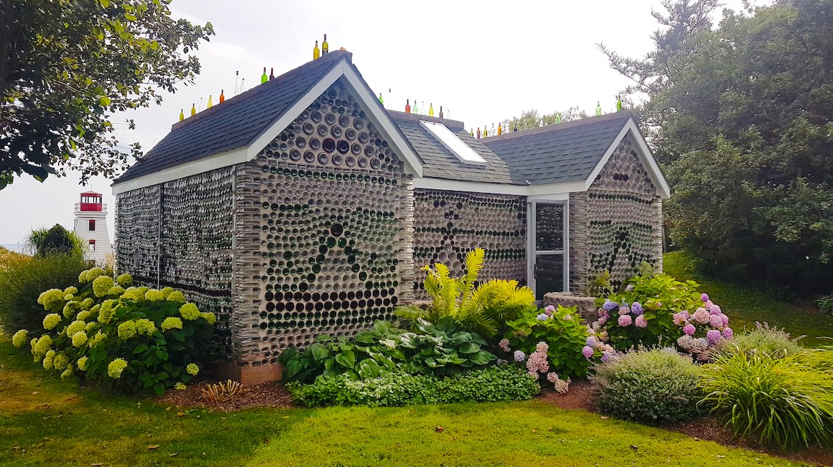 huis van flessen